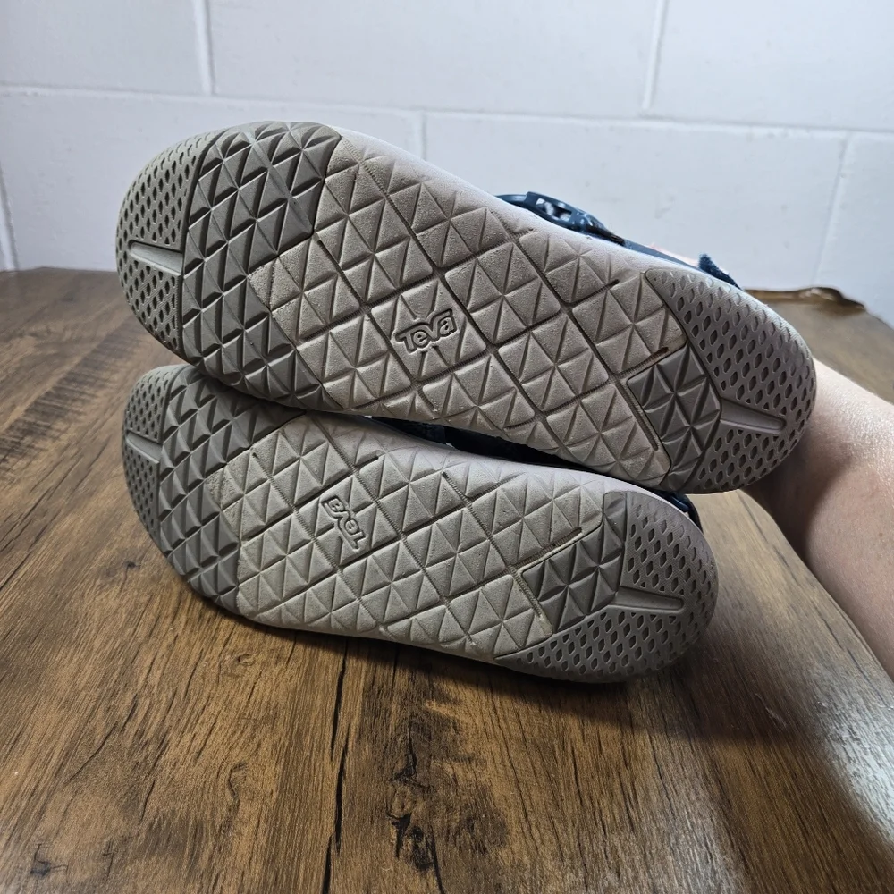 Teva Terra Float Travel Knit Teal Mesh Water Shoes